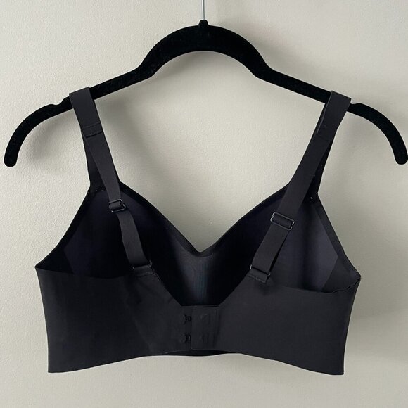 Lululemon Hold True Adjustable Strap Seamless Yoga Activewear Bra Black 32DD - Picture 3 of 6